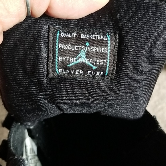Air Jordan retro XI Black/ Gamma Blue - Picture 6 of 7
